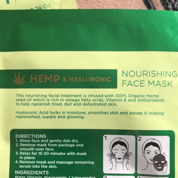 ✨🆕Vitamasques Power Power Diamond Infused Metallic Mask & 2 Azure Hemp Masks✨ - Picture 11 of 11